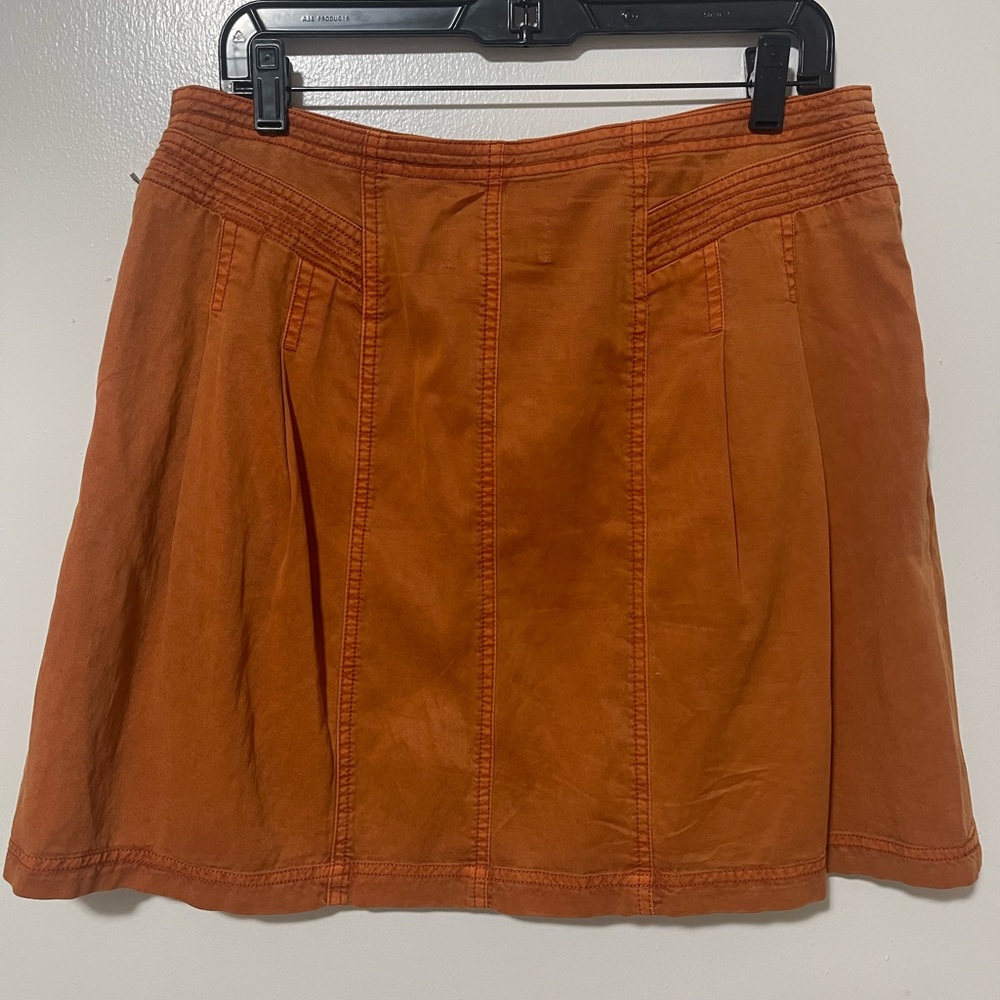 Anthropologie Briony button front skirt size 12 - Picture 4 of 5